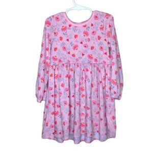 Nannette Kids Long Sleeve Floral Dress 4T